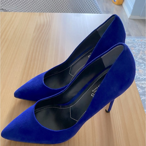 💙Charles David suede heels | Indigo Blue - Picture 3 of 7